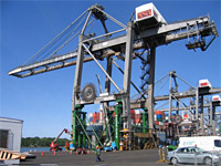 Container cranes